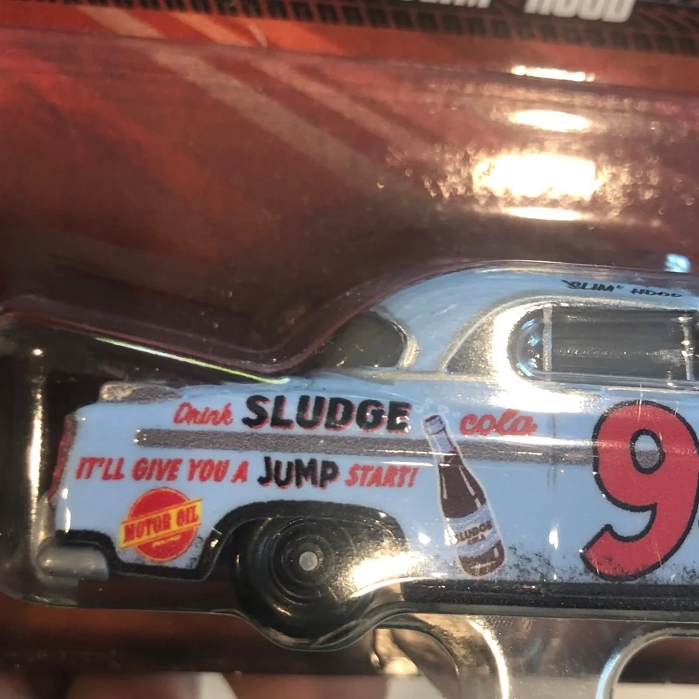 Pixar Cars Slim Hood Toy Car